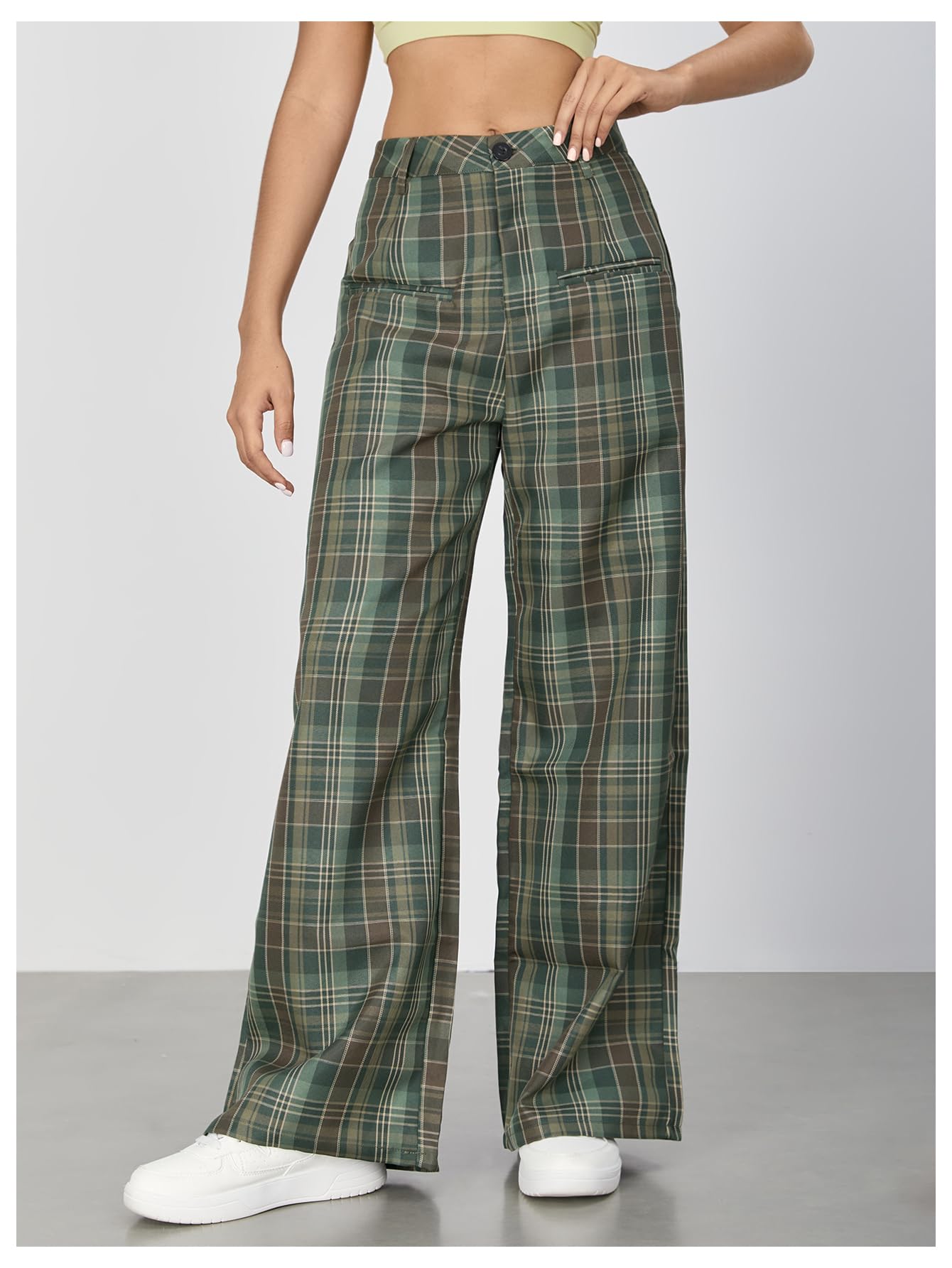 Vintage Grove Tailored Pants
